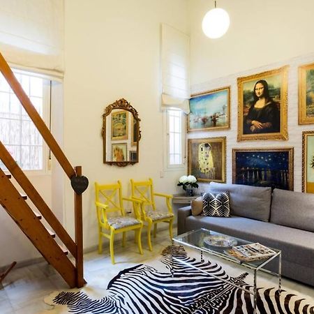 Pretty Duplex In Bohemian District-City Center Sevilla Eksteriør billede