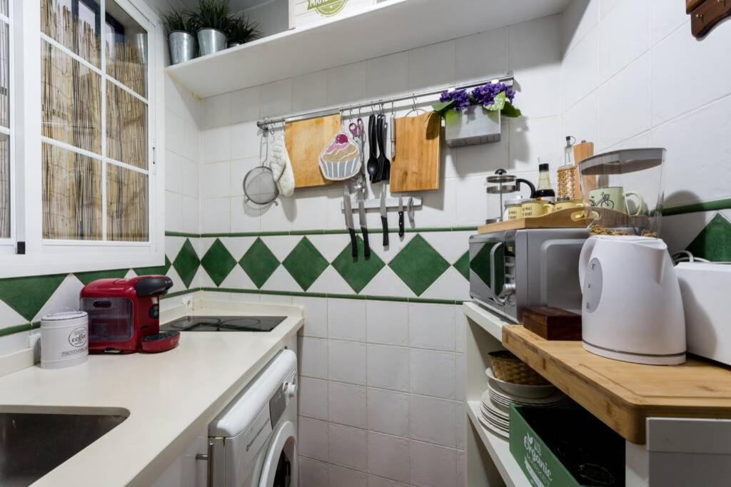 Pretty Duplex In Bohemian District-City Center Sevilla Eksteriør billede